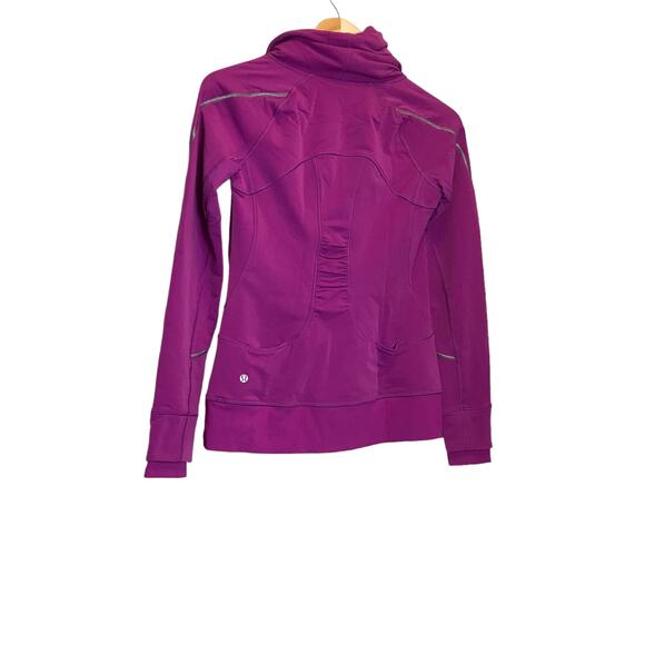 Lululemon Athletica Flurry Fighter pullover ultra violet Magenta Women's 6 - Picture 14 of 16